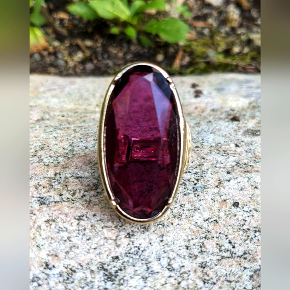 Source Unknown Jewelry - LARGE STONE RING